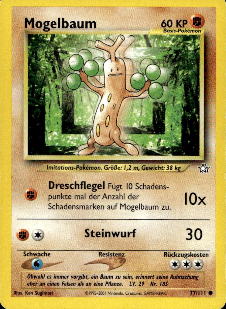 Mogelbaum - Neo Genesis (Common) [N1-77] German / Excellent / Normal