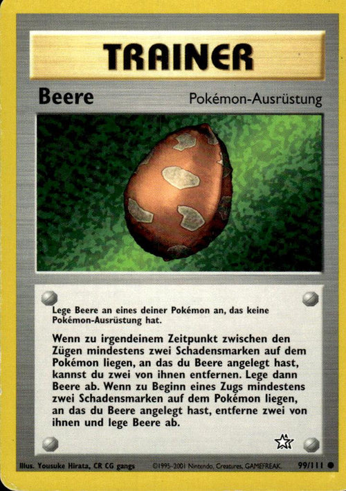 Beere - Neo Genesis (Common) [N1-99] German / Excellent / Normal