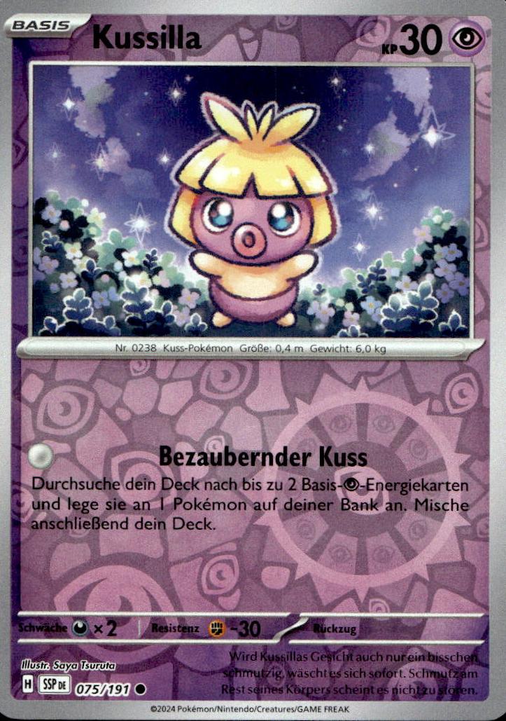 Kussilla - Surging Sparks (Common) [SSP-75] German / Near Mint / Reverse-Holo Normal