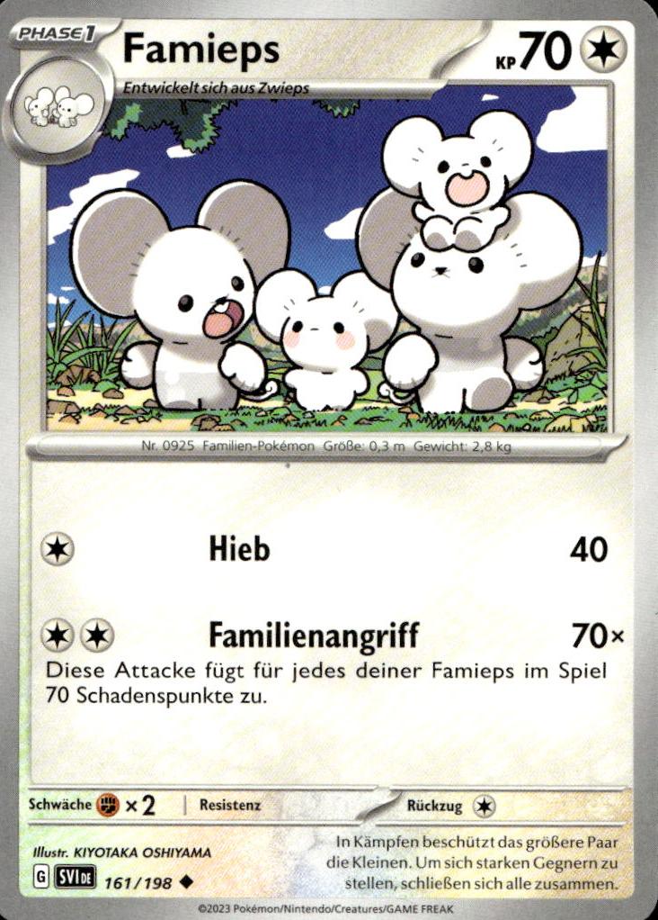 Famieps - Scarlet & Violet (Uncommon) [SVI-161] German / Near Mint / Normal