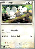 Zwieps - Paldea Evolved (Common) [PAL-166] German / Near Mint / Normal