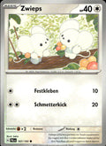 Zwieps - Paldea Evolved (Common) [PAL-167] German / Near Mint / Normal