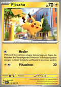 Pikachu - Paldean Fates (Common) [PAF-18] German / Near Mint / Normal