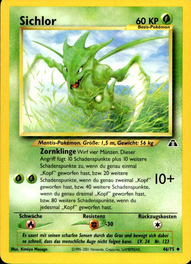 Sichlor - Neo Discovery (Uncommon) [N2-46] German / Excellent / Normal