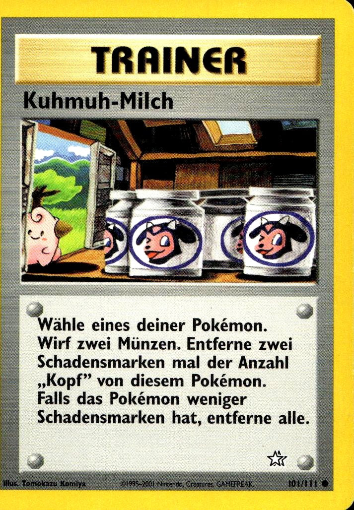 Kuhmuh-Milch - Neo Genesis (Common) [N1-101] German / Excellent / Normal