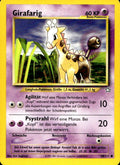 Girafarig - Neo Genesis (Common) [N1-58] German / Excellent / Normal